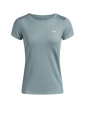 UNDER ARMOUR | Damen Fitnessshirt HeatGear® Armour | petrol